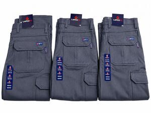 Lot Of 3 Lapco FR Navy Blue Fire Resistant Cargo Workwear Pants Size 32 X 32 New